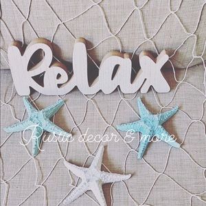 Starfish Resin Decor Set Of 3
